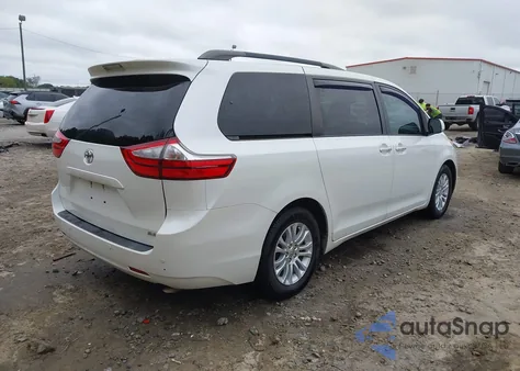 2015 Toyota Sienna Xle Premium 8 Passenger from USA, damaged, VIN 5TDYK3DC5FS570570